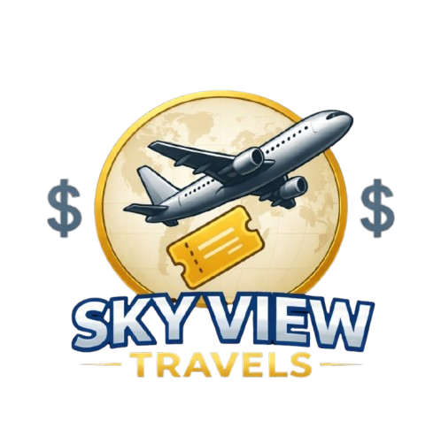 sky view travels logo