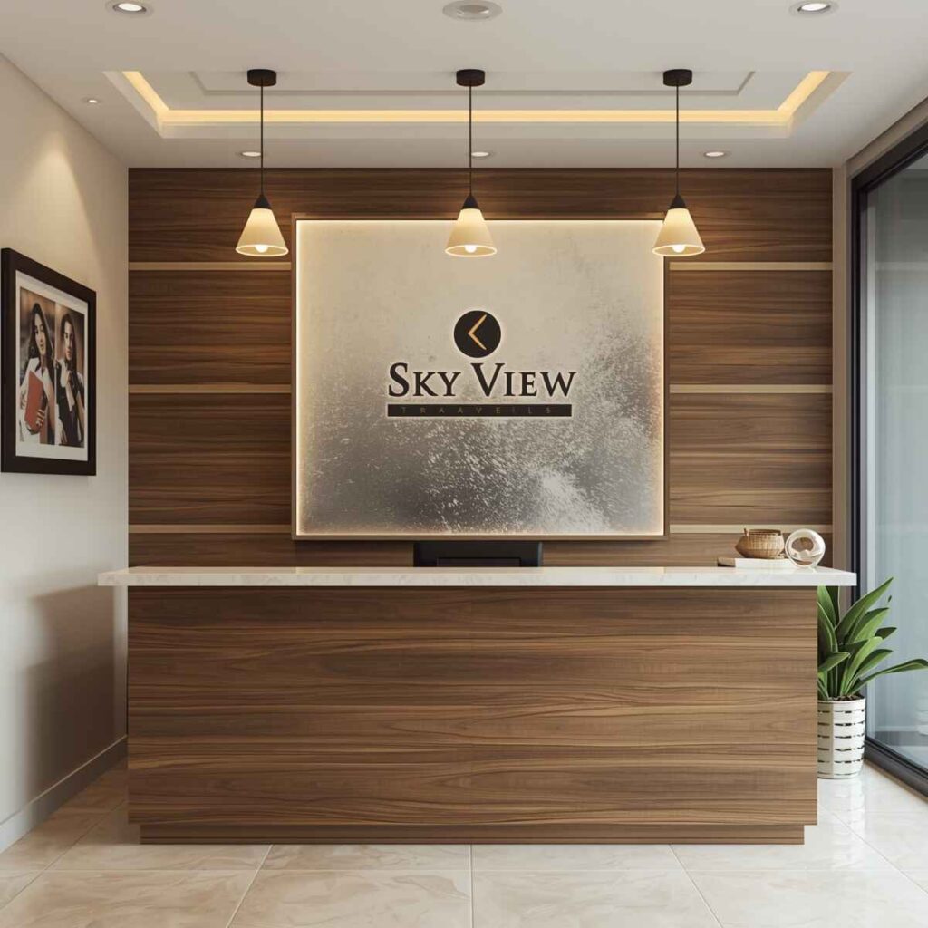 sky view travels, reception